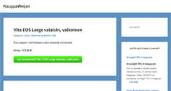 Desktop Screenshot of kauppaweijari.com